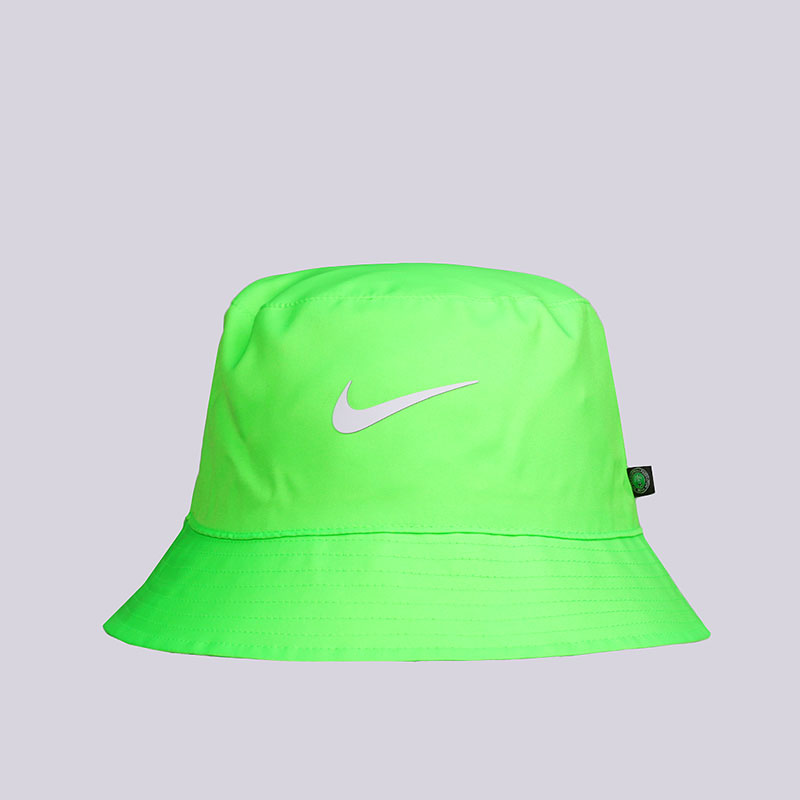  салатовая двухсторонняя панама Nike Dri-FIT Bucket Hat AJ2737-398 - цена, описание, фото 4
